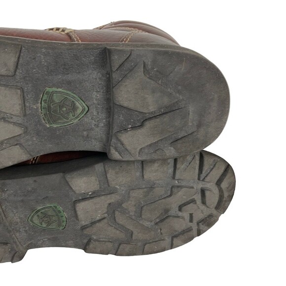 Ariat Women’s Boots 7.5 B Brown Canyon Leather Ankle Western Riding Style 17728 - Picture 10 of 12